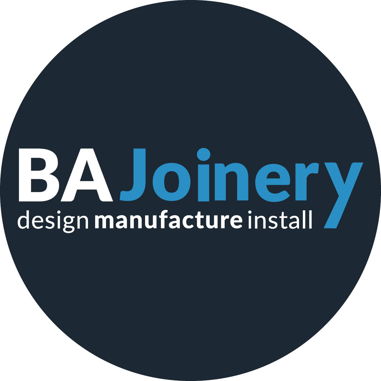 B A Joinery Logo