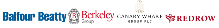 BB, Berkeley, Canary Wharf Group, Redrow