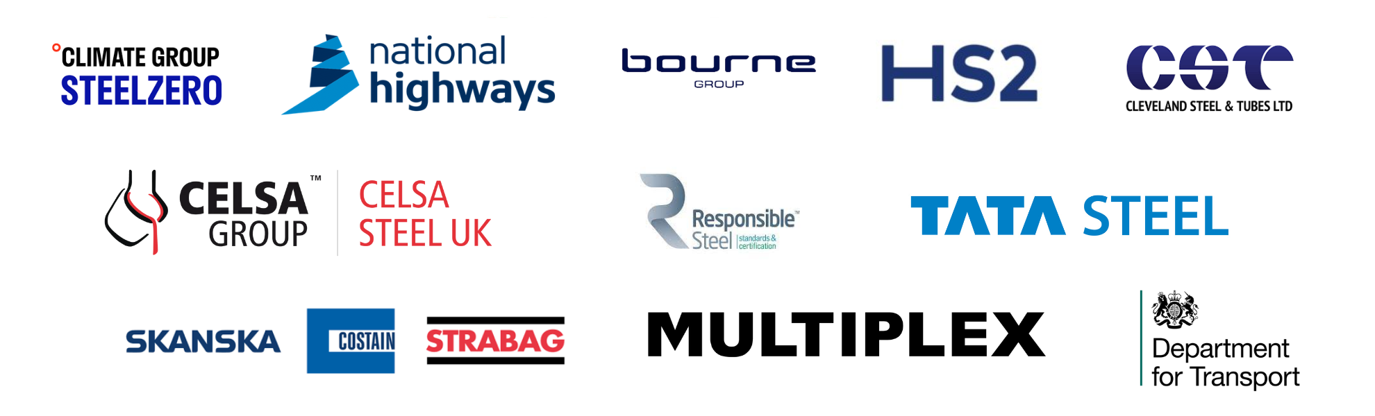 logos for companies involved
